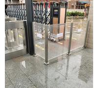 Paneles de poste acrílico transparente de 1/1,2/1,6/1,8/2/2,5 m de grosor para balcón, resistente a la intemperie