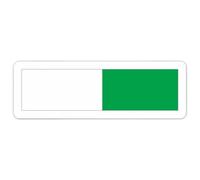 Paneles De Puerta Letrero Magnético Deslizante Libre/Ocupado Signo, Carteles Decorativos De Plata Para Reunión Aseo Escuela Oficina WC