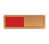 Paneles De Puerta Letrero Magnético Deslizante Libre/Ocupado Signo, Carteles Decorativos De Plata Para Reunión Aseo Escuela Oficina WC