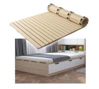 Paneles de soporte transpirables de madera maciza, listones plegables resistentes para colchón Queen, resistente a la humedad, ideal para sofá, plataforma o camas de resorte