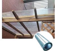 Paneles de techo de policarbonato transparente con protección UV, paneles de iluminación diurna para toldo al aire libre, repuesto flexible y fácil de cortar (tamaño: 1,5 x 3 m)