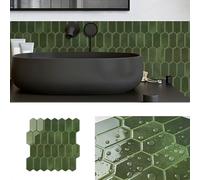 Paneles de Techo Decorativos 3D autoadhesivos, 12x12 Pulgadas, imitación mármol, Adhesivo con Reverso de lámina, Impermeables y para instalación en Pared (Estilo A, 30 Piezas).