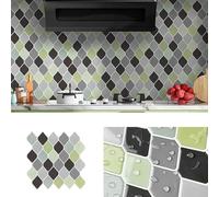 Paneles de Techo Decorativos 3D autoadhesivos, 12x12 Pulgadas, imitación mármol, Adhesivo con Reverso de lámina, Impermeables y para instalación en Pared (Estilo A, 30 Piezas).