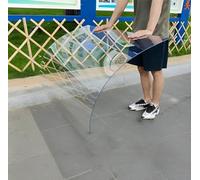 Paneles de techo flexibles de policarbonato transparente, irrompibles, resistentes a la intemperie, para techos y toldos, alternativa de vidrio ligero para uso en exteriores