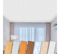 Paneles de techo HEXIM de XPS 100x16,7cm - revestimiento de techo moderno de plástico de poliestireno (10 metros cuadrados P-08) paneles de pared adecuados para habitaciones húmedas