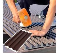 Paneles de Techo metálicos, Cubierta de Techo para balcón Resistente a la Intemperie para Apartamentos - Panel de Techo Corrugado para Patio de 2,7 m con Tira de Cierre y Chapa metálica aisl