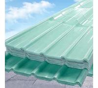 Paneles de techo transparentes resistentes a los impactos, láminas de fibra de protección UV de 1,2 mm, placas de cobertura para piscina, Ga, 5 piezas (0,9 x 2,2 m) - Versátil, resistente a la