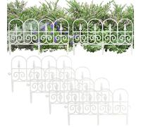 Paneles de valla de jardín desmontables, juego de bordes de entrelazados, divisor de parterres de árbol, barrera de empalme de césped resistente a la intemperie para caminos, patio al aire