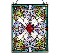 Paneles de ventana de estilo de vidrio manchado de Capulina