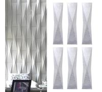 Paneles Decorativos 3D con Textura de Piedra Natural, Material de PU Impermeable para decoración Interior y Exterior, Pared Decorativa con Efecto ladrillo y Roca.