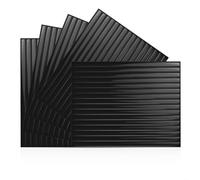 Paneles Decorativos 3D Revestimiento Pared Papel Pared Autoadhesivo, 5 Tiras Largas de Papel Pintado Cortable Resistente al Agua y al Aceite para Recoger Corrientes de Vapor de Agua en la Cocina