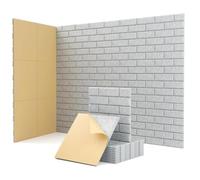 Paneles insonorizantes para paredes, paneles autoa 12 Pcs Acoustic Sound Absorbing Panels Multicolor Self-Adhesive 30x30 cm Wall Ceiling(Gray)