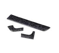 Paneles Interiores De Automóviles Cubierta Decorativa Para El Panel Central Del Salpicadero Coche En Fibra Carbono Auténtica Para Porsche Para Panamera 971 2017 2018 2019 2020 2021(Red Carbon)