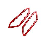 Paneles Interiores De Automóviles Para 1 Serie 2 F40 F44 2020-2024 Cubierta De La Salida Aire Lateral Del Salpicadero Coche Adhesivo Decorativo Interior LHD/RHD Estilo(Red carbon LHD,For F44)