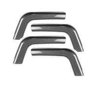 Paneles Interiores De Automóviles Para Porsche Para Cayenne 2011-2017 Manillas Del Reposabrazos Central De Fibra De Carbono ABS/Cubierta De La Manilla De La Puerta(Door Handle Cover)