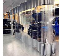 Paneles Laterales De Lona Transparente,Cortinas De Lona De Plástico De Pvc Impermeables Exterior,Con Ojales,Lona Alquitranada Protectora Para Porche,Pérgola,Patio,Cenador,W×H-3.8×2.2m(12.5*7.2ft)