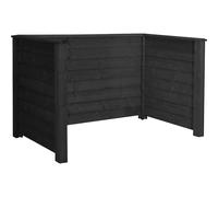 Paneles para camuflar los contenedores de basura Klink Profil madera