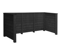 Paneles para camuflar los contenedores de basura Klink Profil madera
