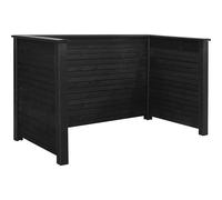 Paneles para camuflar los contenedores de basura Plank Profil madera