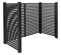 Paneles para camuflar los contenedores de basura Tokyo madera