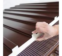 Paneles para Tejado Láminas de Techo de Metal Corrugado Empalmables, Tablero de Revestimiento a Prueba de Viento Engrosado con Relleno de Policarbonato, Tableros de Cubierta para Toldos, Paneles de Te