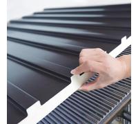 Paneles para Tejado Láminas de Techo de Metal Corrugado Empalmables, Tablero de Revestimiento a Prueba de Viento Engrosado con Relleno de Policarbonato, Tableros de Cubierta para Toldos, Paneles de Te