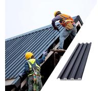 Paneles para Tejado Paneles de Cubierta de Techo Extra Largos de Aluminio, Paneles de Revestimiento de Techo con Relleno de Policarbonato, Láminas de Techo de Metal a Prueba de Viento para Invernadero