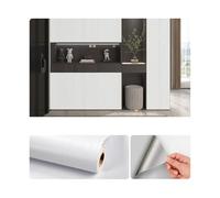 Paneles Peel and Stick para Paredes Paneles Adhesivos Impermeables Adhesivo Fuerte para Cocina Dormitorio Sala de Estar Decoración-Pure White Oak||40cm*3m/15.7in*9.8ft