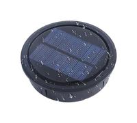 Paneles solares de repuesto para luces de jardín, luces solares de repuesto de 7 cm/10 cm, panel solar LED superior, farol, tapa, bombilla, lámpara colgante al aire libre, decoración de jardín