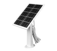 Paneles Solares | Panel Solar para Cámara con Soporte Ajustable 360 Grados | Cargador Rápido Para Batería Aventuras al Aire Libre Viajes Trabajo Remoto Camping Jardín