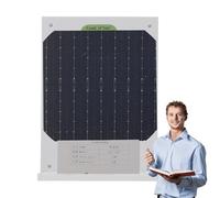 Paneles solares pequeños - Accesorios transparentes para paneles solares | Innovador diseño de soporte para paneles solares para un mayor rendimiento y durabilidad
