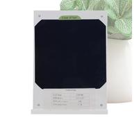 Paneles solares pequeños | Paneles solares transparentes Accesorios para paneles solares | Placa epoxi y diseño innovador de soporte para una carga óptima y eficiente recolección de energía