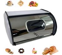Panera Rosa Estilo Rústico: Elegante Organizador De Cocina para Panes Caseros, Pasteles Y Condimentos Encimeras, Despensas Y Armarios. White One Size