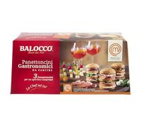 PanettONCINI GASTRONÓMICOS BALOT PARA rellenar, 3 unidades de 80 gramos, en colaboración con Masterchef