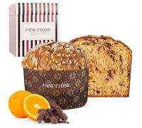 Panettone Antonella Chocolate & Naranja 600 gr | Panetone Artesano Choco Naranja Sin Conservantes Ni Colorantes | Dulce Navideño Elaborado con Masa Madre | Receta Tradicional
