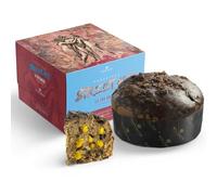 Panettone Artesanal Crema de Zabaione y Marsala | Bonfissuto | Pasticceria Siciliana | Canicattì Sicilia | 1 Kg | Colección Street Art | Dulce Navidad | Regalo de Navidad