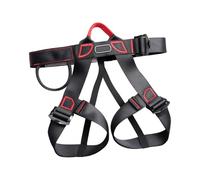 PANFHGFG Arnés ergonómico para equipo de montañismo, cintura acolchada, soportes, suspensión segura, arnés profesional para escalada en roca, ajustable para aventuras aire