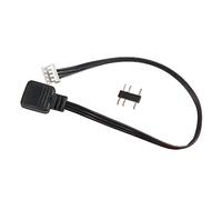 PANFHGFG Cable Adaptador de Ventilador Cool de 4 Pines / 6 Pines a 5 V ARGB Cable convertidor de 3 Pines para Controlador de Ventilador Conector Adaptador Cable convertidor de Controlador
