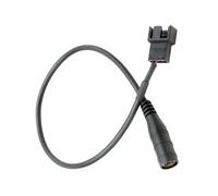 PANFHGFG Cable Adaptador de Ventilador de computadora DC5521 a 4 Pines, Fuente de alimentación Estable para refrigeración electrónica, Adaptador de Corriente para Ventilador con Cubierta de