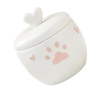 PANFHGFG Caja de Sellado de cerámica para Cenizas de Mascotas, graba Recuerdos conmemorativos para Cenizas de Gatos o Perros amados, graba Recuerdos conmemorativos