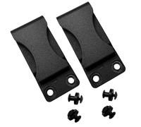 PANFHGFG Clip trasero práctico para funda de cuchillo, herramienta de almacenamiento fácil y de transporte, Clip para vaina, solución de montaje en cintura trasera, 2 uds