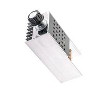 PANFHGFG Controlador electrónico de tiristor preciso, 6000 W, voltajes Ajustables para Motores, Calentadores y Luces, Evita Cortocircuitos, regulador de Voltaje electrónico SCR