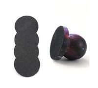 PANFHGFG de uñas Redonda de Madera para Perros y, Start Printing | Almohadilla de lijado reemplazable, agarre cómodo, limadora para mascotas silenciosa, amoladoras manuales, fácil