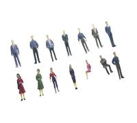 PANFHGFG Figuras de acción realistas Figuras en Miniatura Juego de 25 para exhibiciones de planificación y demostraciones educativas Figuras para Modelo de Tren