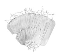 PANFHGFG Fundas Desechables para Auriculares, Suaves y no, White 100PCS | Fundas suaves y cómodas para auriculares de realidad virtual, protectores oculares higiénicos que no dañan la piel