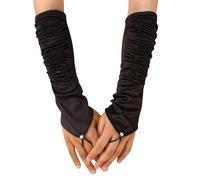 PANFHGFG Guantes absorbentes de inspiración histórica con Gancho, Black