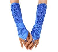 PANFHGFG Guantes absorbentes de inspiración histórica con Gancho, Blue