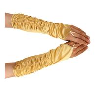 PANFHGFG Guantes absorbentes de inspiración histórica con Gancho, Gold