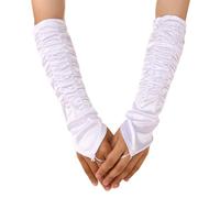PANFHGFG Guantes absorbentes de inspiración histórica con Gancho, White