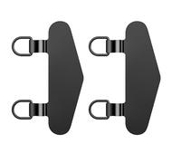 PANFHGFG Placa de Cuerda de teléfono de Metal para un, Black | Fácil instalación para instancias completas, apéndice seguro contra rasguños, protección del vínculo de la cuerda,